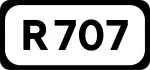 R707 road shield}}