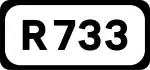 R733 road shield}}