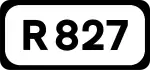 R827 road shield}}