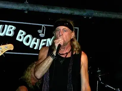 Lloyd performing in 2011