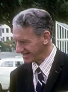 A photograph of Ian Smith