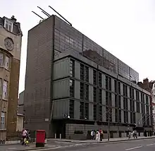 Building hosting the embassy in London