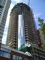 Icon Tower II under construction in September 2009