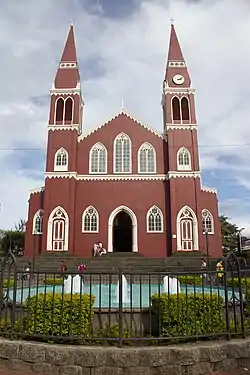 The metal church in Grecia