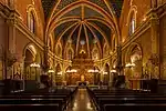 Iglesia de San Pedro, Teruel, nave and apse