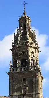 The Santo Tomás parish church in Haro, La Rioja also has a conjuratory in its bell tower