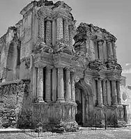 Same church in 2010, after the 1976 earthquake.