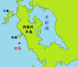 Location of Ikeshima