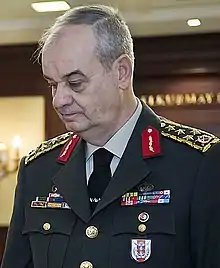 İlker Başbuğ, former Chief of the General Staff of Turkey, released from prison in March 2014.