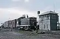 IC 1234, an EMD SW9, switching at Tuscola, Illinois in 1966