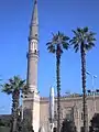 The Mosque of the Imam Al-Husayn, the grandson of the Islamic prophet Muhammed in Cairo