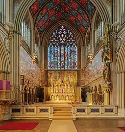 High Altar at the north end