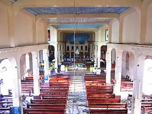 View from the choir loft