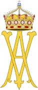 Imperial Monogram of Empress Augusta Victoria