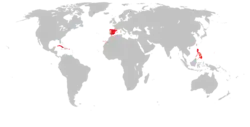 Location of Spain