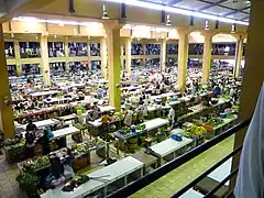 A market place located in the city of São Tomé.