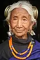 Ao Naga lady in her traditional ornaments