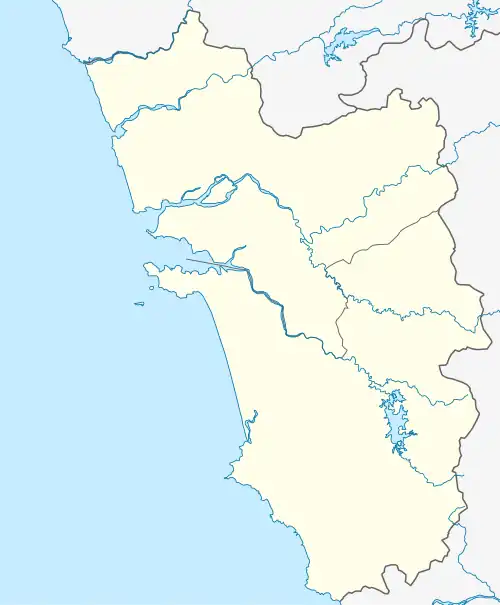 Molem is located in Goa