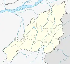 Jalukie is located in Nagaland