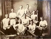 Indian (British Raj) club swinging team, 1890s.