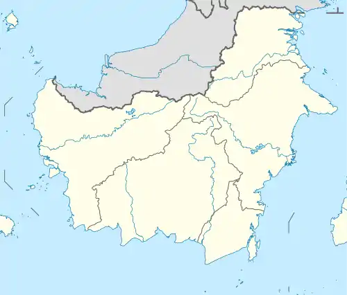 BPN is located in Kalimantan