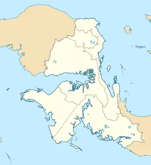 Bintuni Bay is located in West Papua (province)