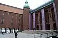 Inner courtyard of Stockholm City Hall