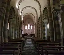 Interior of Saint-Symphorien church