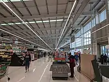 Interior of Asda Supercentre Milton Keynes