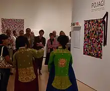 Exhibition of Korean Pojagi patchwork and textiles from the collection of Soon-Hee Kim of Korea.