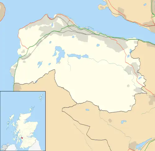 Greenock is located in Inverclyde