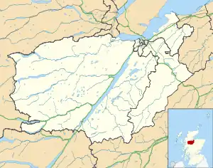 Dalchreichart is located in Inverness area