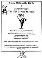 Original flyer sent to New Mexico SI subscribers in 1990