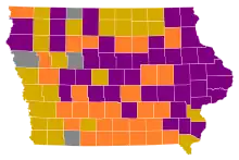 Results of Iowa's caucus