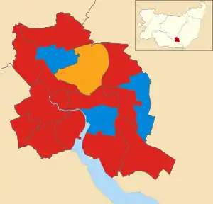 2012 results map