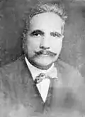 Iqbal in London in 1931