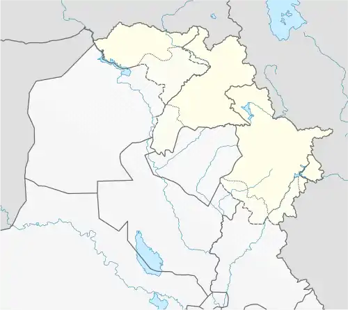 Harir is located in Iraqi Kurdistan