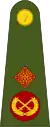 Major-general(Irish: Maor-ghinearál)(Irish Army)