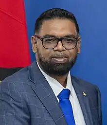 Irfaan Ali (since 2020)