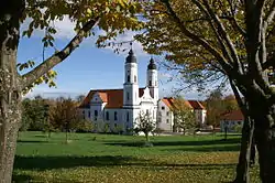 Church of the Assumption of the Virgin Mary and Saints Peter and Paul at the Irsee Monastery