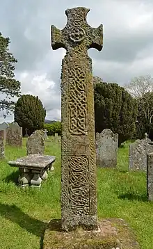 Image 22The Irton Cross, Irton, Cumbria, early 9th century, Anglian (pre-Viking) sculpture (from History of Cumbria)