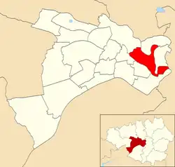 Irwell Riverside ward within Salford City Council.