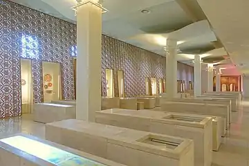 View of the Islamic art collection