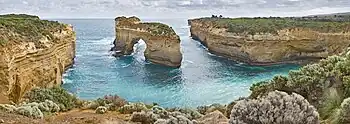 Island Archway on the Great Ocean Road in Victoria in November 2008.