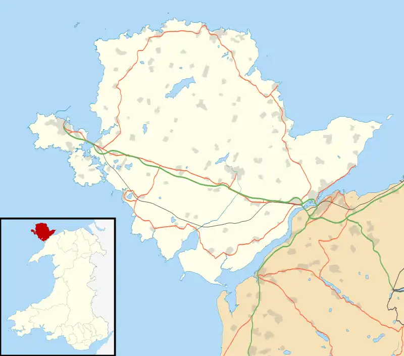 Traeth Bychan is located in Anglesey