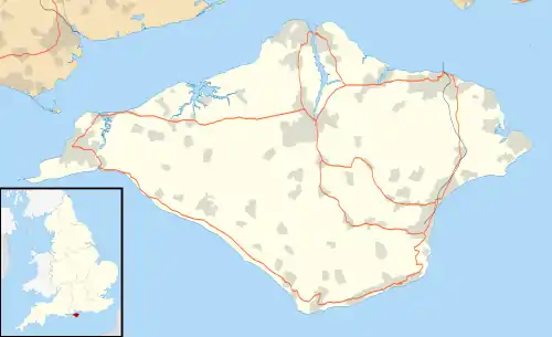 Gatcombe is located in Isle of Wight