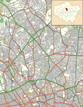 City Road is located in London Borough of Islington