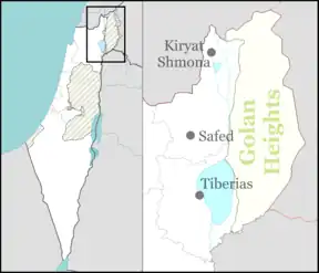 HaZor'im is located in Northeast Israel