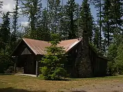 Facade and east elevation (2009)