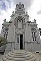 Front view of the Bulgarian St. Stephen Church